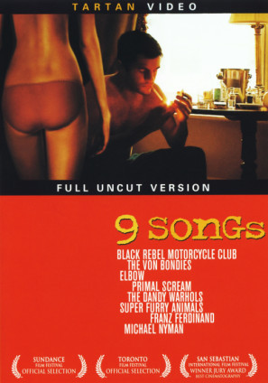 9 Songs movie poster (2004) Mouse Pad MOV_ihdtik1q