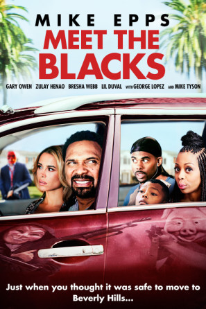 Meet the Blacks movie poster (2016) mouse pad