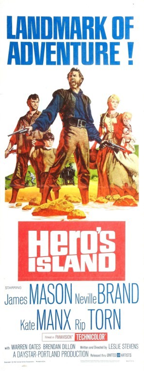 Heros Island movie poster (1962) mouse pad