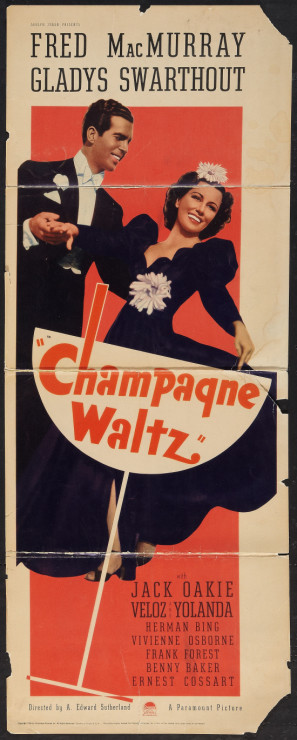 Champagne Waltz movie poster (1937) mouse pad