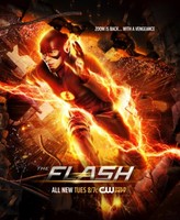 The Flash movie poster (2014) Mouse Pad MOV_iqw8jqvz