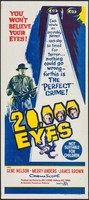 20,000 Eyes movie poster (1961) Sweatshirt #1394269