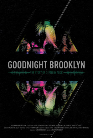 Goodnight Brooklyn - The Story of Death by Audio movie poster (2016) tote bag