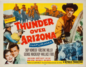 Thunder Over Arizona movie poster (1956) hoodie