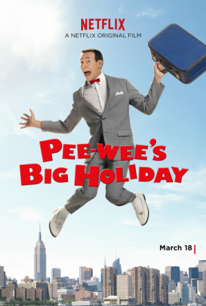 Pee-wees Big Holiday movie poster (2016) tote bag