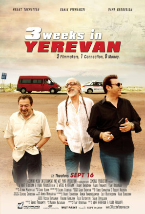 3 Weeks in Yerevan movie poster (2016) poster
