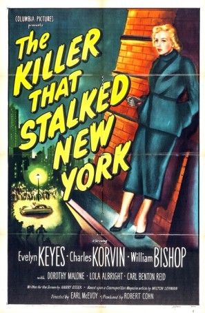 The Killer That Stalked New York movie poster (1950) mug