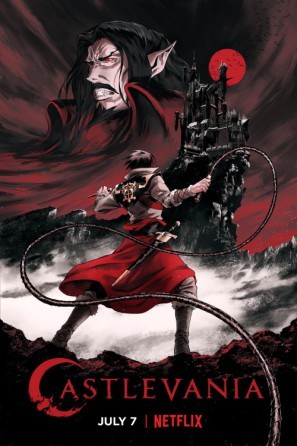 Castlevania movie poster (2017) Longsleeve T-shirt