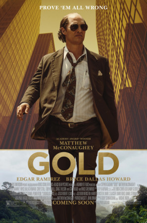 Gold movie poster (2016) Tank Top