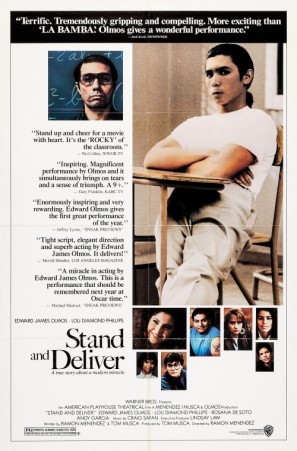 Stand and Deliver movie poster (1988) Tank Top