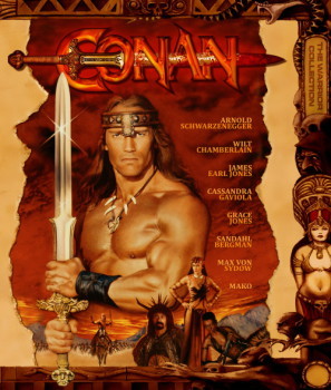 Conan The Barbarian movie poster (1982) calendar