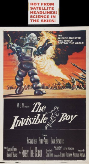 The Invisible Boy movie poster (1957) hoodie