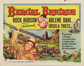 Bengal Brigade movie poster (1954) mouse pad