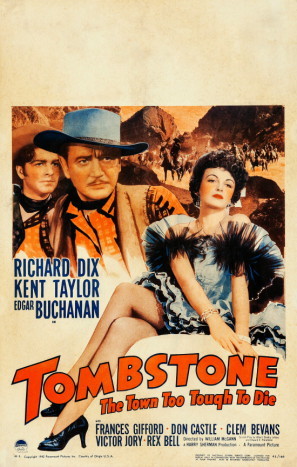 Tombstone: The Town Too Tough to Die movie poster (1942) poster