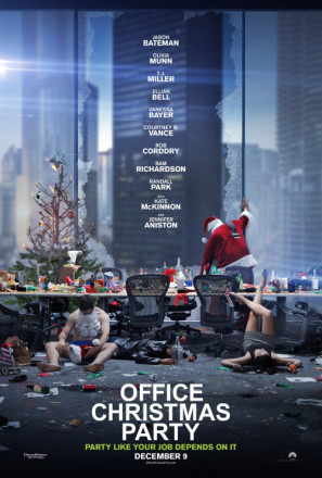 Office Christmas Party movie poster (2016) mug