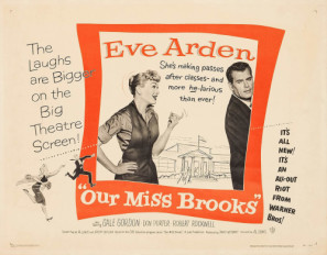 Our Miss Brooks movie poster (1956) calendar