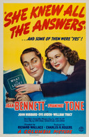 She Knew All the Answers movie poster (1941) Poster MOV_k4av6rgx