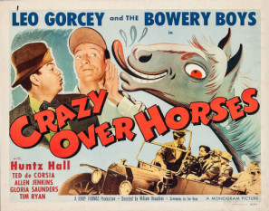Crazy Over Horses movie poster (1951) mouse pad