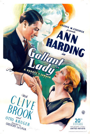 Gallant Lady movie poster (1933) Poster MOV_kebm4eva