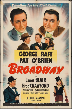 Broadway movie poster (1942) poster