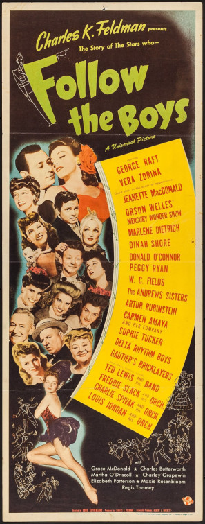 Follow the Boys movie poster (1944) poster