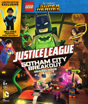 Lego DC Comics Superheroes: Justice League - Gotham City Breakout movie poster (2016) Poster MOV_ko9dbjvz