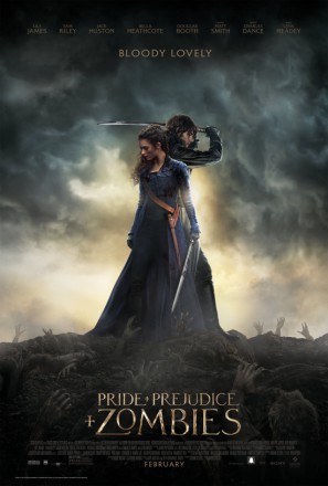 Pride and Prejudice and Zombies movie poster (2016) hoodie