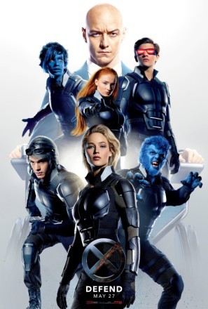 X-Men: Apocalypse movie poster (2016) tote bag