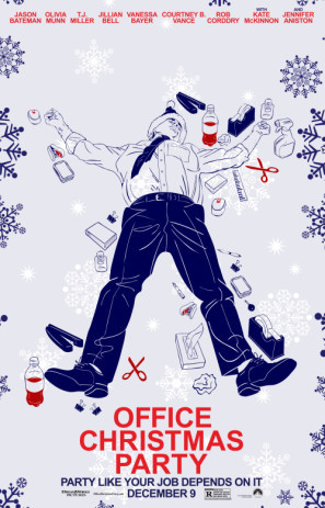 Office Christmas Party movie poster (2016) Poster MOV_kxeqr2nw