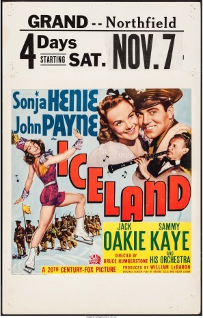 Iceland movie poster (1942) poster