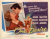 One Desire movie poster (1955) Longsleeve T-shirt #1397155