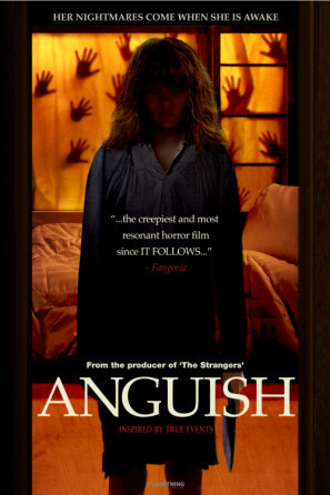 Anguish movie poster (2015) tote bag