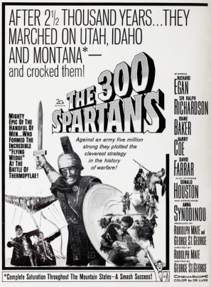 The 300 Spartans movie poster (1962) Tank Top
