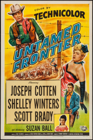 Untamed Frontier movie poster (1952) Sweatshirt