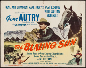 The Blazing Sun movie poster (1950) poster
