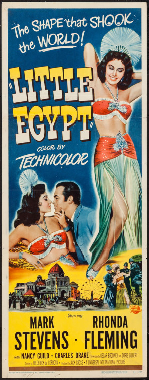 Little Egypt movie poster (1951) mouse pad