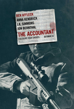 The Accountant movie poster (2016) Tank Top