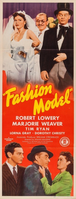 Fashion Model movie poster (1945) mouse pad