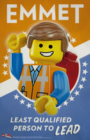 The Lego Movie movie poster (2014) t-shirt #MOV_ljjomquc