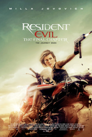 Resident Evil: The Final Chapter movie poster (2016) Poster MOV_lolsus4q