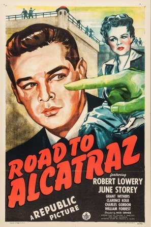 Road to Alcatraz movie poster (1945) Longsleeve T-shirt
