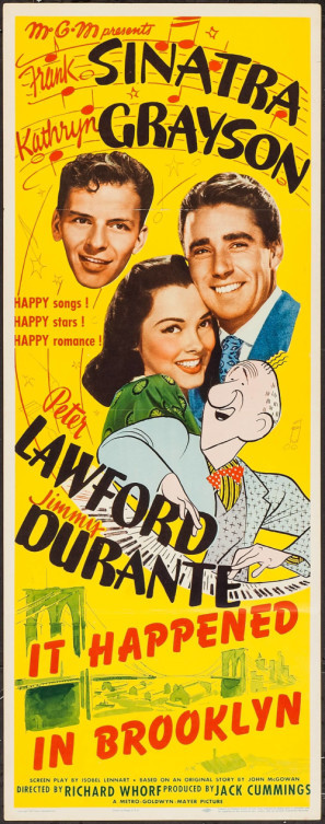 It Happened in Brooklyn movie poster (1947) tote bag
