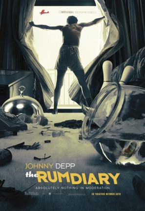 The Rum Diary movie poster (2011) calendar