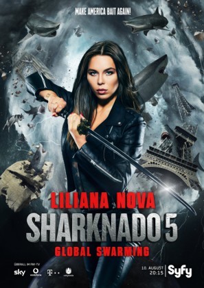 Sharknado 5: Global Swarming movie poster (2017) mug