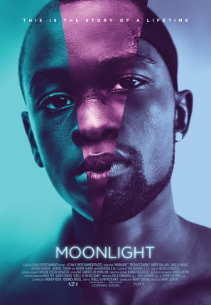 Moonlight movie poster (2016) Mouse Pad MOV_ltk4trdr