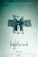 Lights Out movie poster (2016) t-shirt #MOV_lujwdzjz