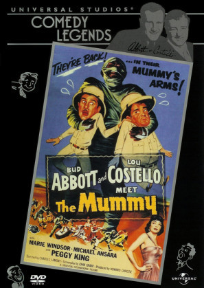Abbott and Costello Meet the Mummy movie poster (1955) Sweatshirt