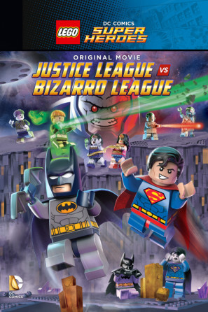 Lego DC Comics Super Heroes: Justice League vs. Bizarro League movie poster (2015) calendar