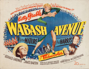 Wabash Avenue movie poster (1950) hoodie