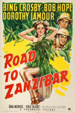 Road to Zanzibar movie poster (1941) hoodie